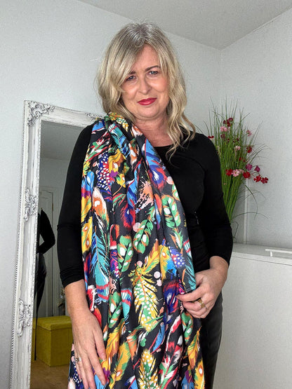 Feather Scarf